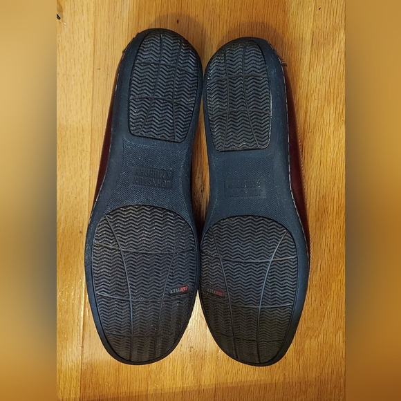 JOHNSTON & MURPHY SHEEPSKIN 25-8343 MEN'S DARK BROWN LEATHER LOAFERS SIZE 13 M - Picture 14 of 15